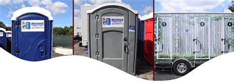 Patriot Pottys Locations in Fauquier County, VA.